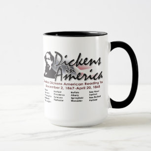 Dickens dans la tasse de l'Amérique
