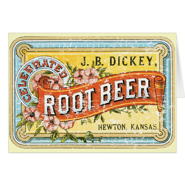 Dickey Root Beer-1899 - en détresse (Devant horizontal)