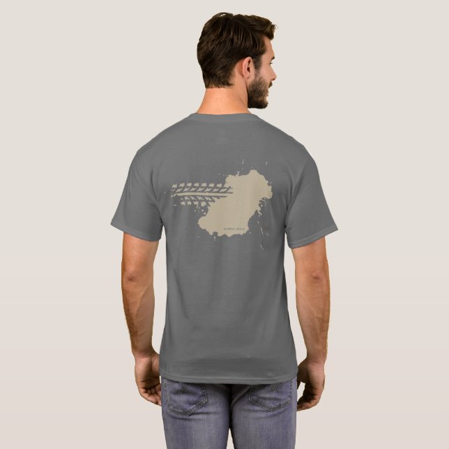 Diction du sud : T-shirt Troublé- (Dos entier)