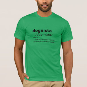 dictionnaire dognista signifiant t-shirt de chien 