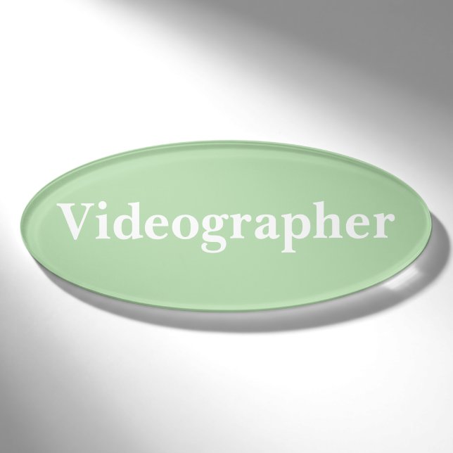 D'identification Badge Magnétique - ACCOMPAGNATEUR (Devant)