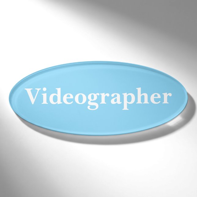 D'identification Badge Magnétique - ACCOMPAGNATEUR (Devant)