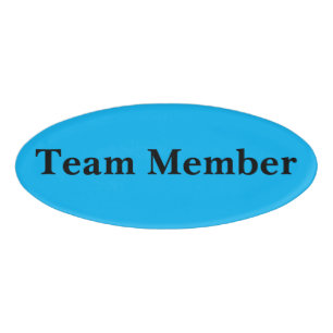 D'identification Badge Magnétique - Membre de l'équipe