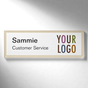 D'identification Badge magnétique personnalisé avec logo