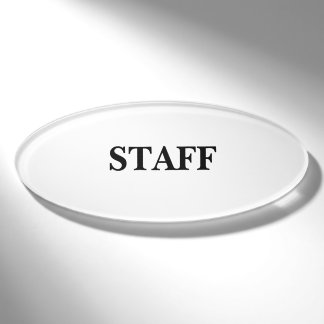 D'identification Badge Magnétique - Personnel