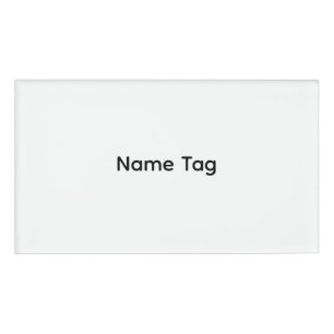 D'identification Simple Personnalisé Badge Nom