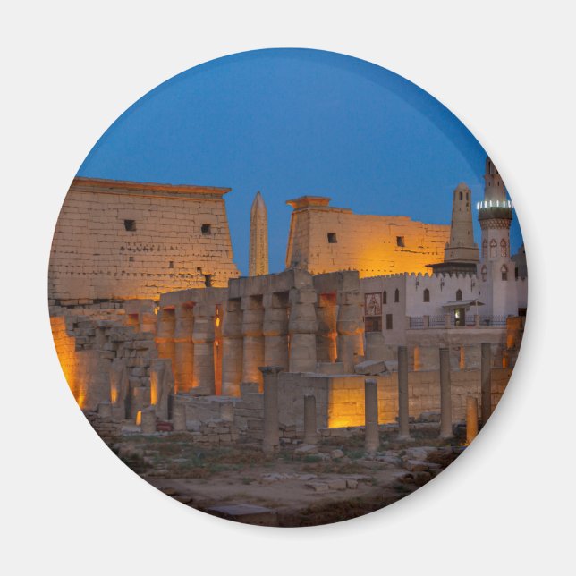 Die Tempel von Luxor Magnet (Devant)