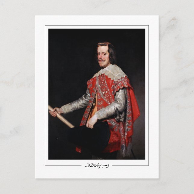 Diego Velázquez #6 - Carte postale d'art fin (Devant)
