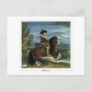 Diego Velázquez #91 - Carte postale d'art fin