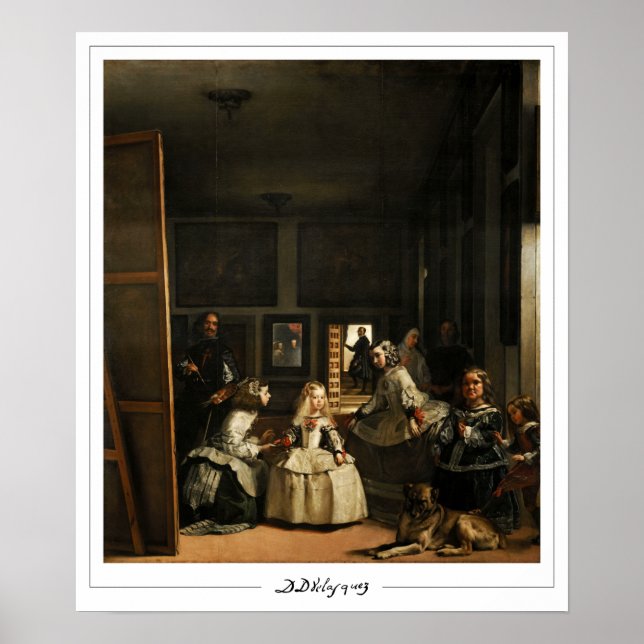 Diego Velázquez Zedign Affiche d'art #148 (Devant)