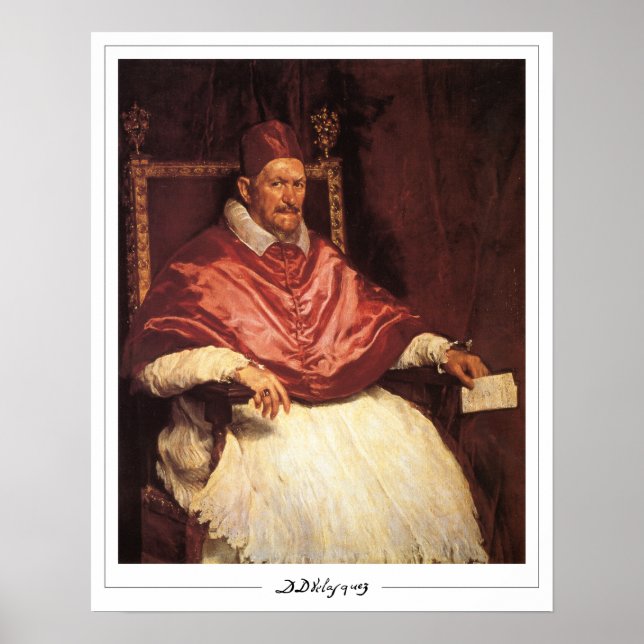 Diego Velázquez Zedign Affiche d'art #95 (Devant)