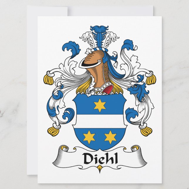 Diehl Family Crest (Devant)