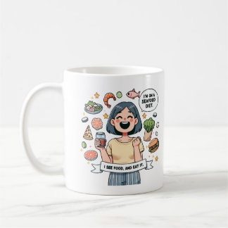 Diet Humor Mug – For the Hungry and Honest Soul"