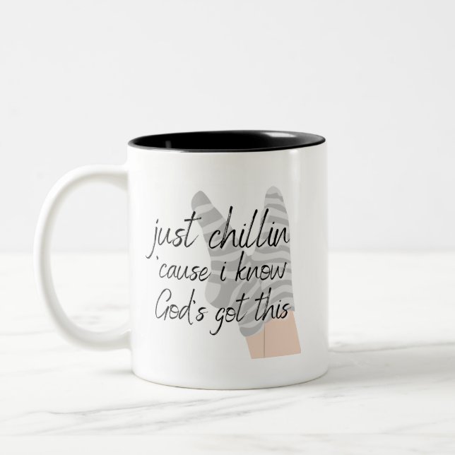 Dieu a ce Mug (Gauche)