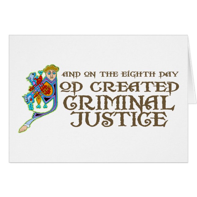 Dieu a créé la justice pénale (Devant horizontal)