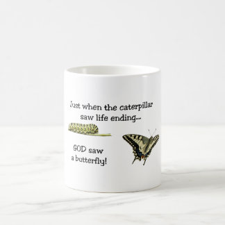 Dieu A Vu Un Papillon Classique Mug