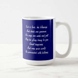 Dieu aime les tasses à café de Pâques