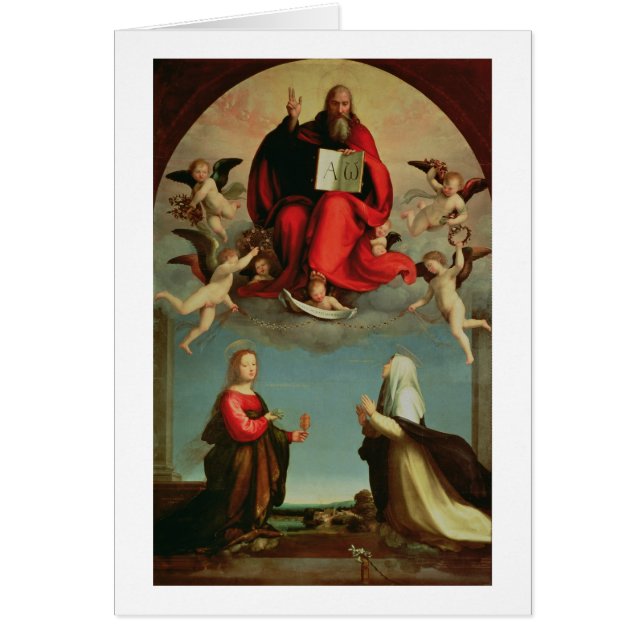Dieu apparaissant à St Mary Magdalen et St Catheri (Devant)