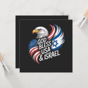 Dieu bénisse Israël USA