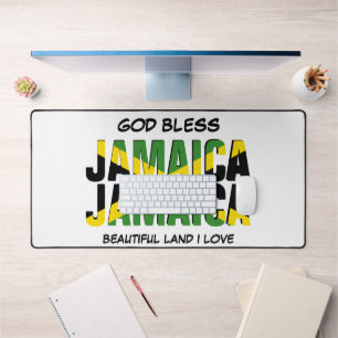 DIEU BÉNISSE JAMAICA Drapeau