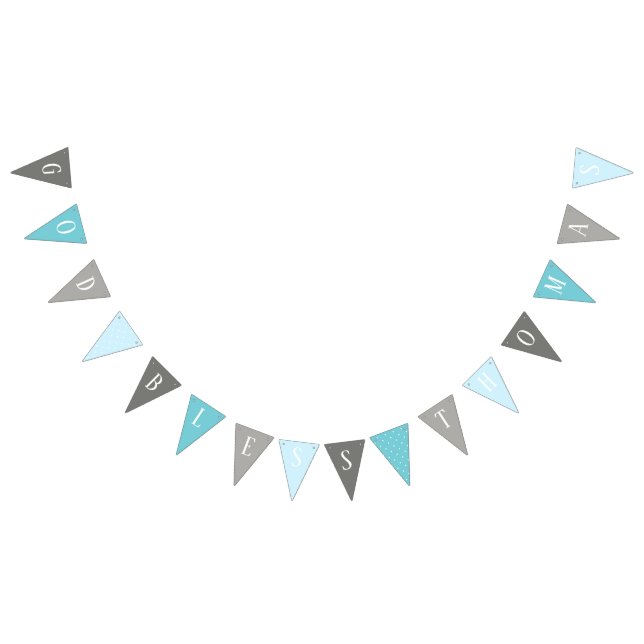 Dieu bénissent la bannière bleue et grise de (Tout)