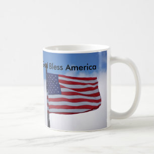 Dieu bénissent la tasse de l'Amérique