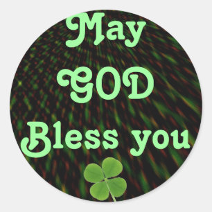 DIEU Bénissez-vous les autocollants