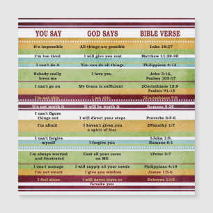 DIEU DIT DES vers de la Bible inspirante