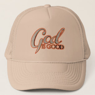 Dieu est bon casquette de camionneur