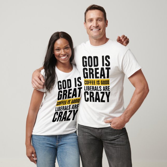 DIEU EST DE GRANDS LIBÉRAUX SONT DES T-Shirts DE C (Unisexe)