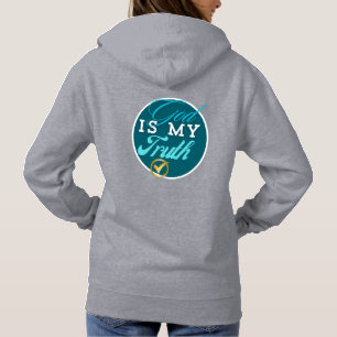 Dieu est ma vérité Sweat - shirt à capuche chrétie