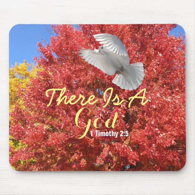 Dieu EST Vrai ! Tapis de souris (Devant)