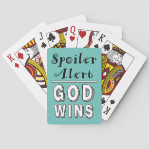 Dieu Gagne Cartes à Jouer