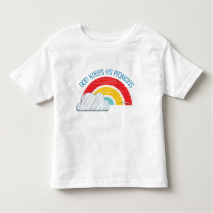Dieu garde son T-shirt chrétien d'enfant en bas