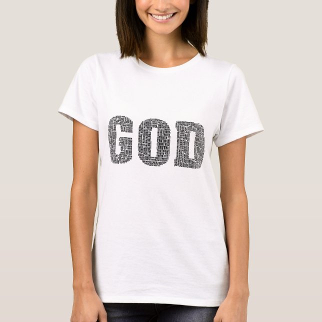 Dieu - Jésus T-shirt (Devant)