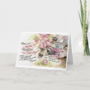 Dieu Joyeux/Petit Un, Carte de voeux pliée, 5"x7"