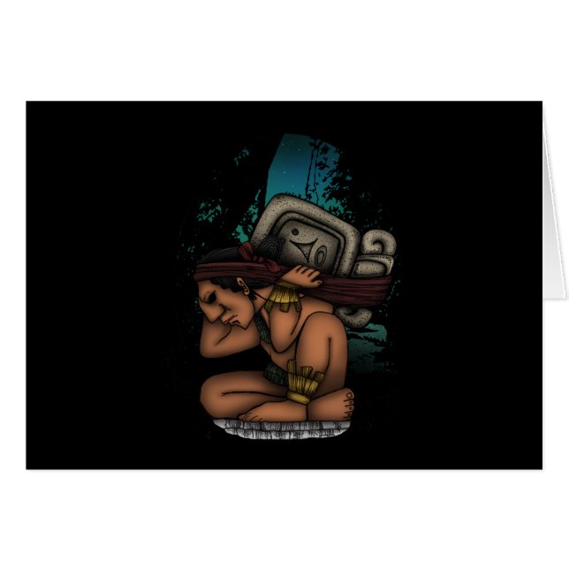 Dieu maya (Devant horizontal)