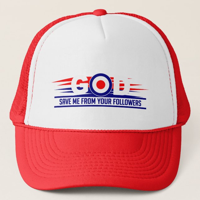 DIEU M'ENREGISTRER casquette - choisir la couleur (Devant)