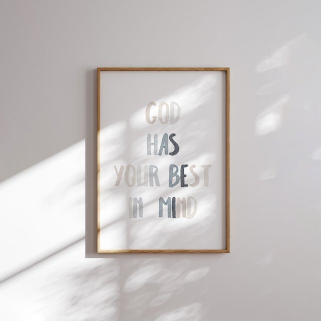 Dieu neutre a votre meilleur avis affiche (Créateur téléchargé)