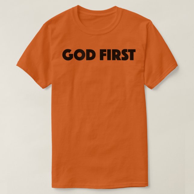 DIEU PREMIER T-shirt (Design devant)