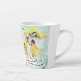 "Dieu/Seamstress de l'espoir" Latte Mug