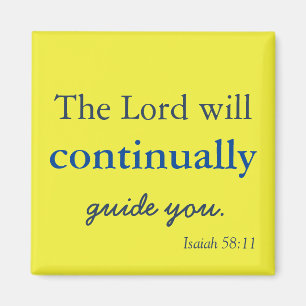 Dieu sera avec toi Magnet