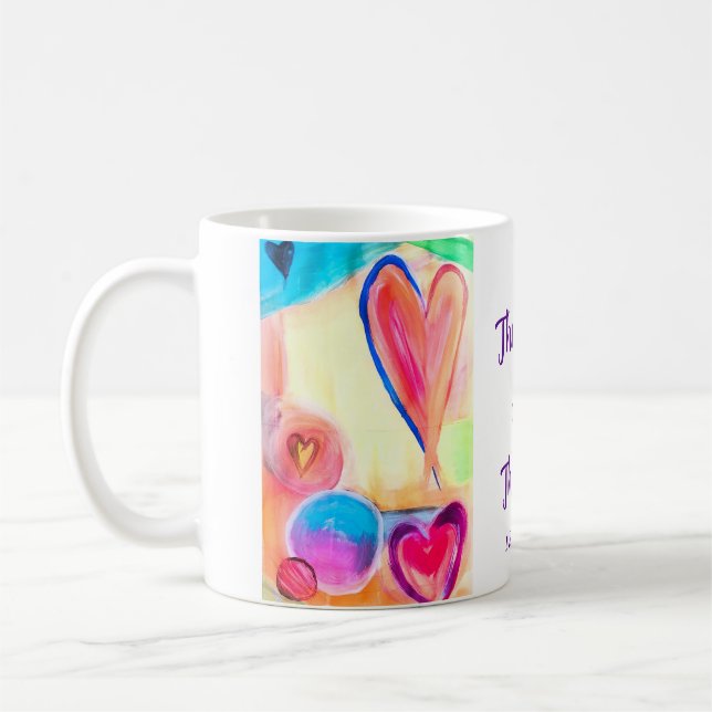 Dieu Voit La Mug Du Coeur (Gauche)