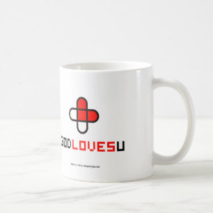 Dieu vous aime tasse de café
