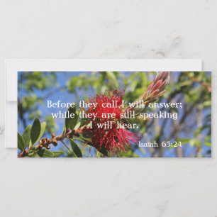 Dieu vous apprend la Bible Verse Carte Plat