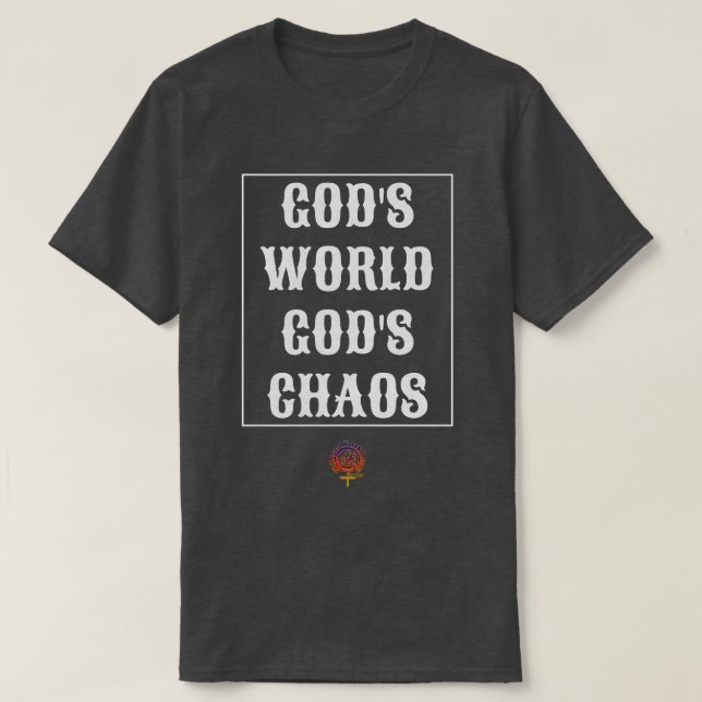 DIEUX MONDE DIEUX CHAOS Unisex T-shirt (Design devant)