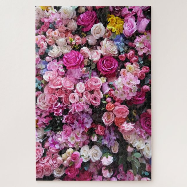Difficile Epic Foral Bouquet Jigsaw Puzzle (Vertical)