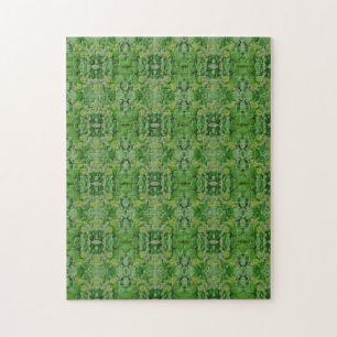 Difficult Green Cactus Kaleidoscope Puzzle