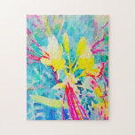 Difficult Tropical Bird of Paradise Puzzle<br><div class="desc">Enjoy solving difficult puzzles? Try your skill with this challenging,  tropical,  yellow bird of paradise design. Original botanical photographs remastered for hours of enjoyable puzzle adventures. Take satisfaction in solving the puzzle or gift as a customized present.</div>