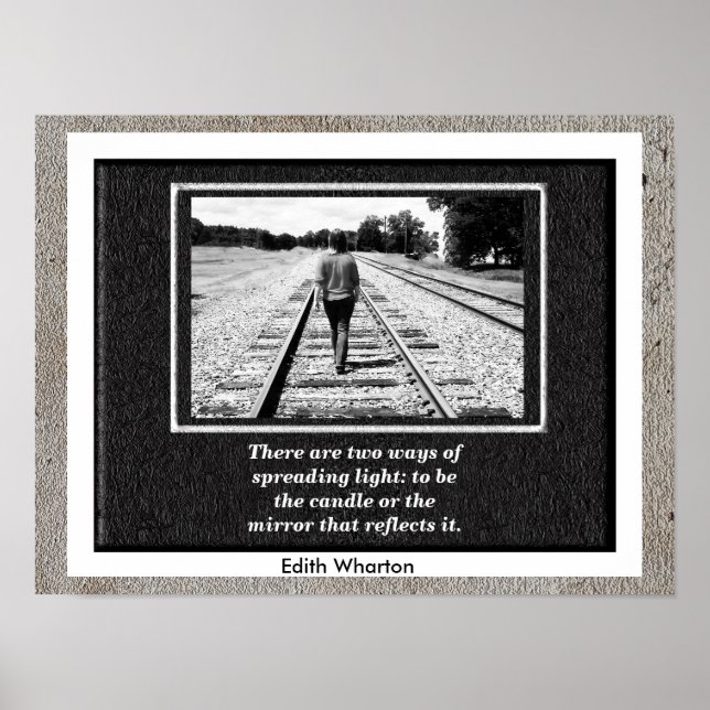 Diffuser la lumière - Poster d'art (Devant)